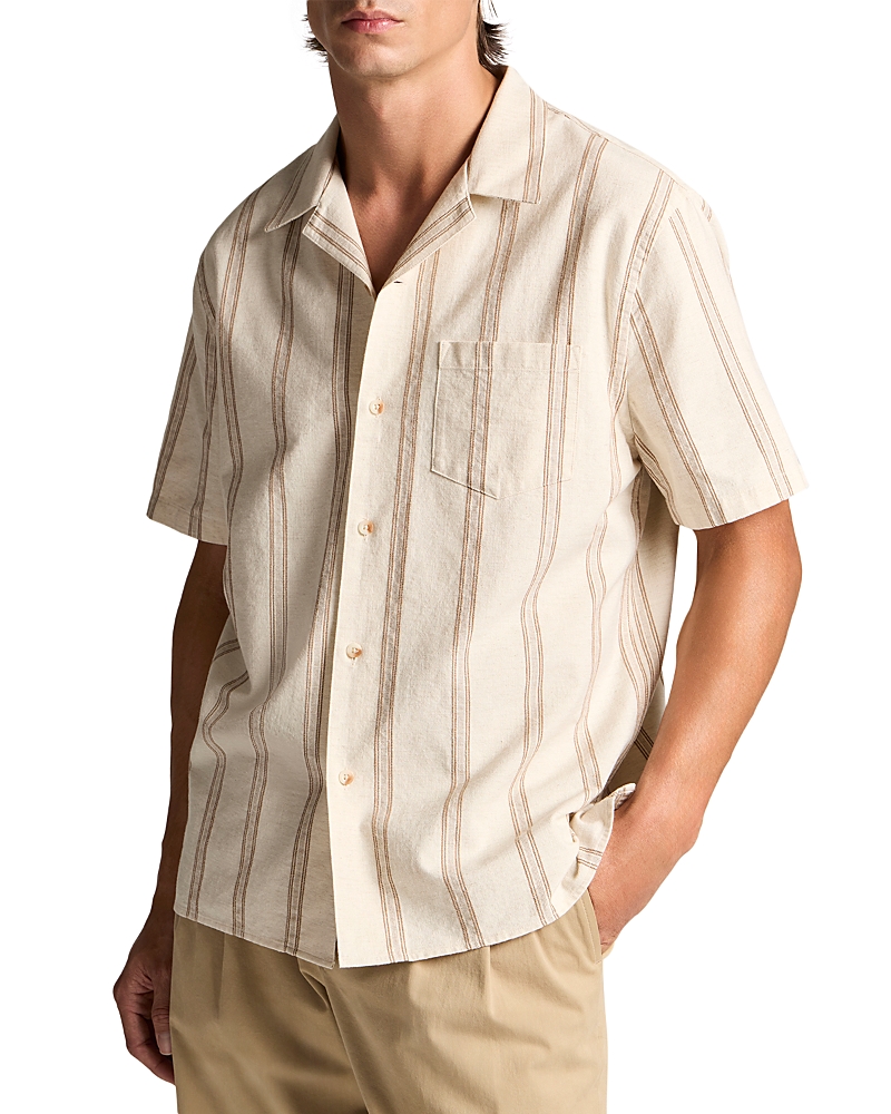Vince Cabana Cove Stripe Pocket Shirt