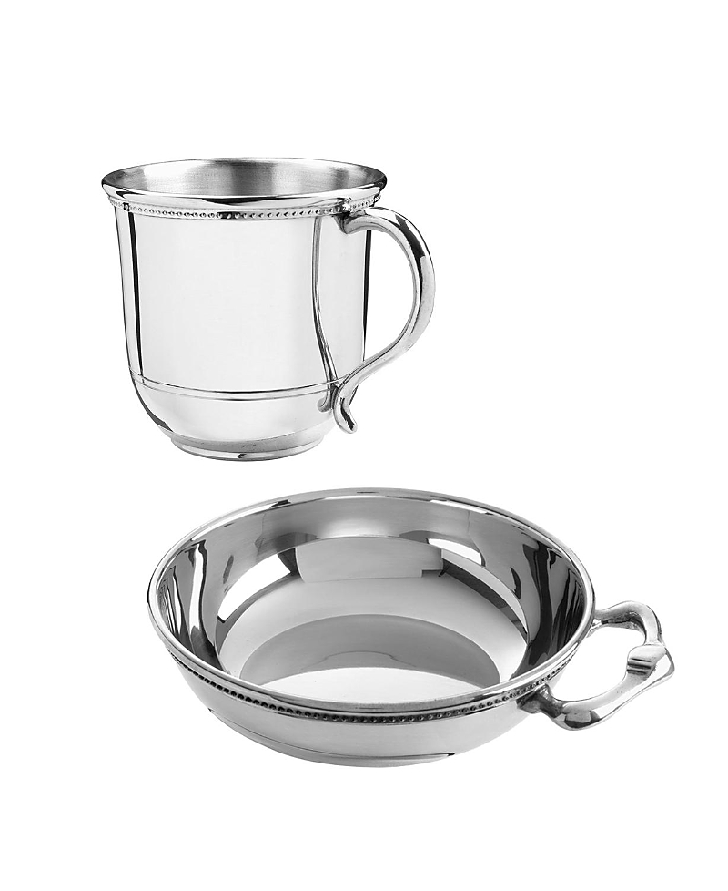 Salisbury Images of America Cup and Porringer Set