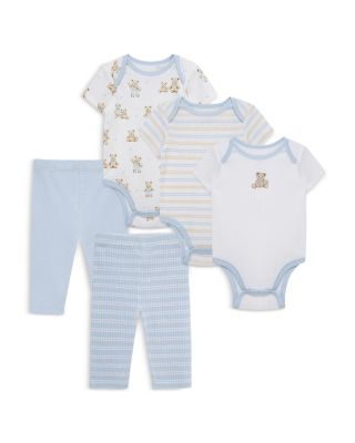 Boys' 5 Piece Bears Bodysuit Pant Set - Baby