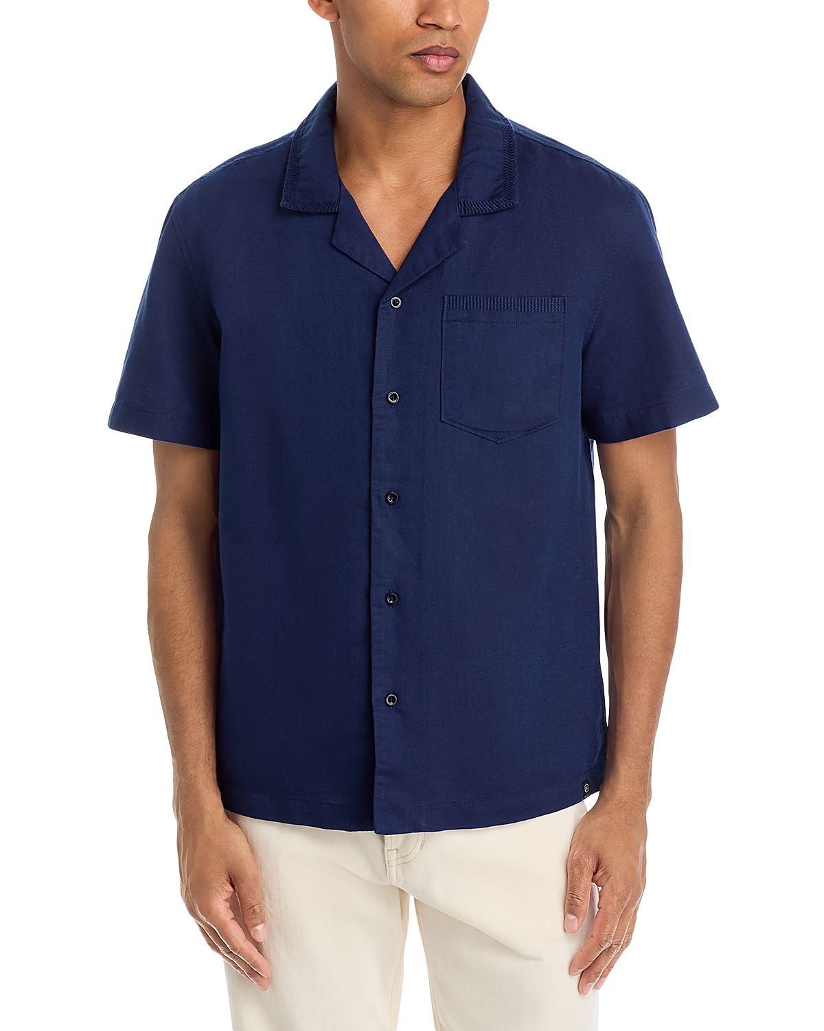 Ag Relaxed Fit Camp Collar Shirt
