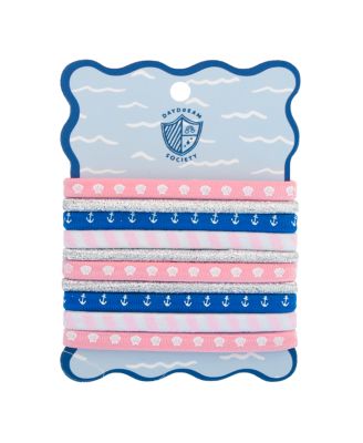 Seaside Hair Ties, Set of 10