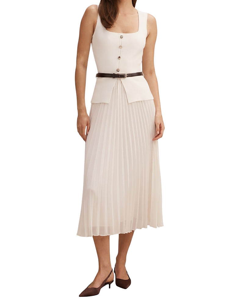 Ever New Women's Delphine Sleeveless Square Neck Dress