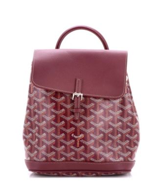 alpin mini backpack goyard price Pre-Owned Goyard Mini Alpin Backpack Coated Canvas