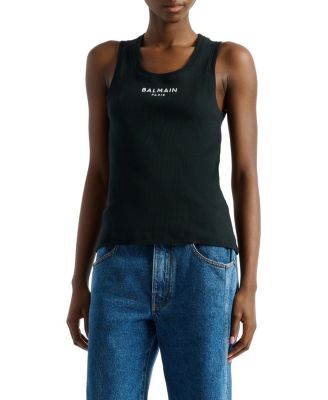 Paris Embroidered Vest Top