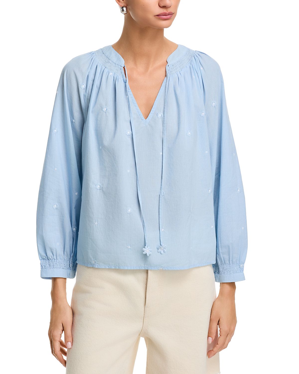 Velvet by Graham & Spencer Sylvie Peasant Top