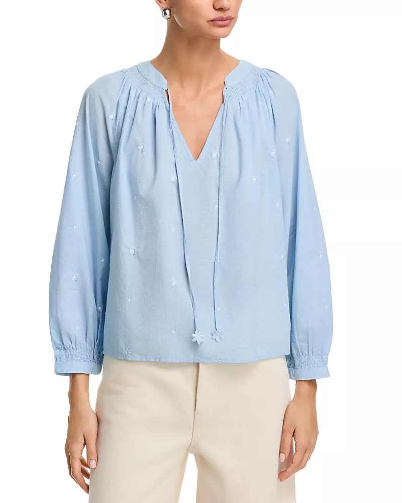 Velvet by Graham & Spencer Sylvie Peasant Top