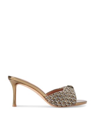 Women's Oxford High Heel Mules
