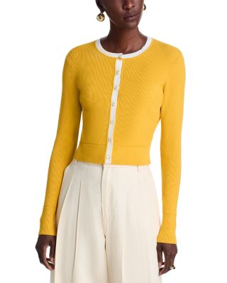 Zoe Cropped Cardigan Sweater 