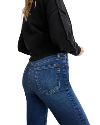 Always Fits Good Classic High Rise Bootcut Jeans in Indigo446 - thumbnail 5