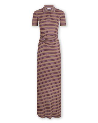 Rib Knit Stripe Dress