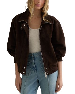 Petite Cara Leather Jacket