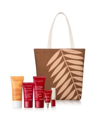 Gift with any $85 Clarins purchase!