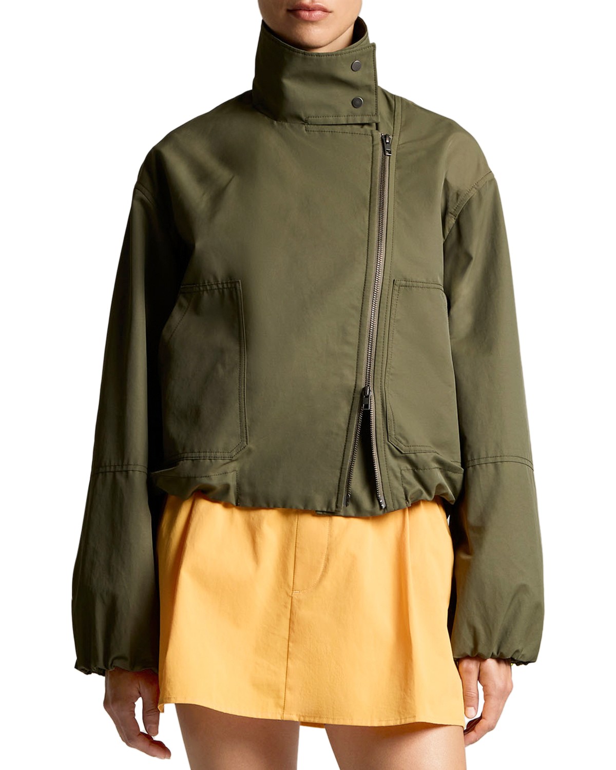 Sculpted Parachute Jacket