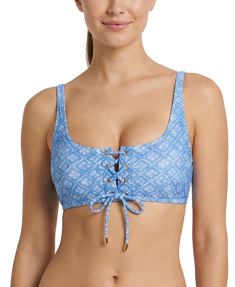 Change of Scenery Samara Underwire Print Bikini Top