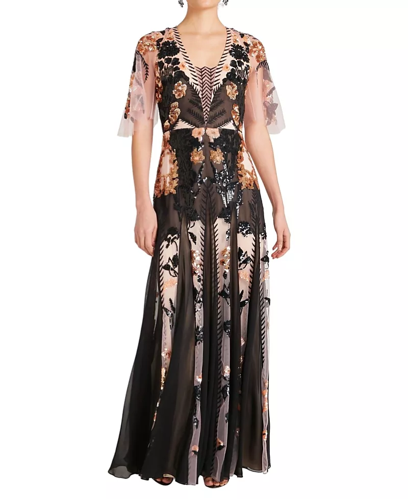 Temperley London Women's Gilded Gown