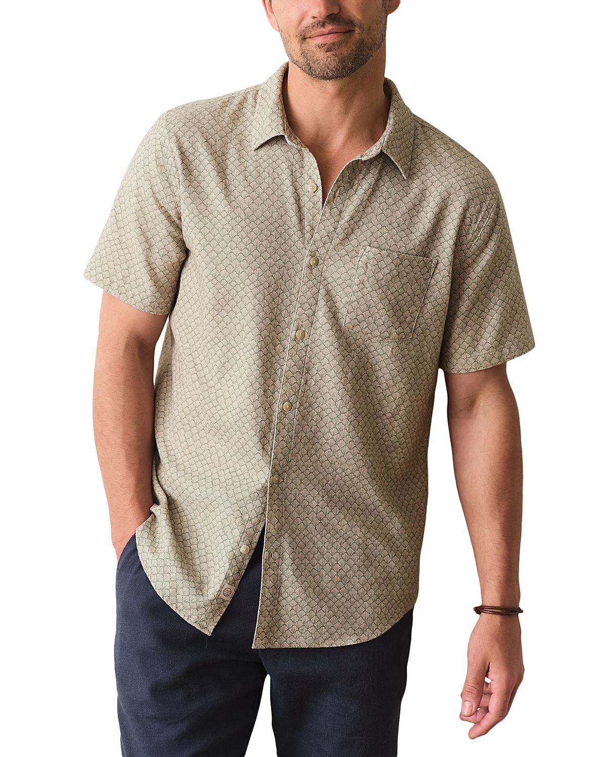 Marine Layer Classic Stretch Selvage Pocket Shirt