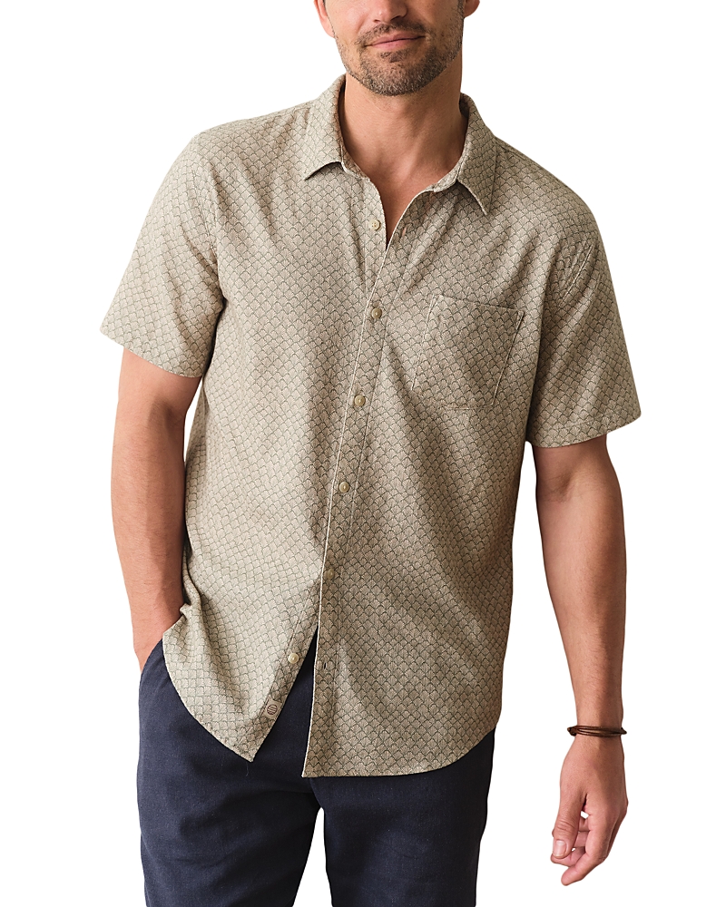 Marine Layer Classic Stretch Selvage Pocket Shirt
