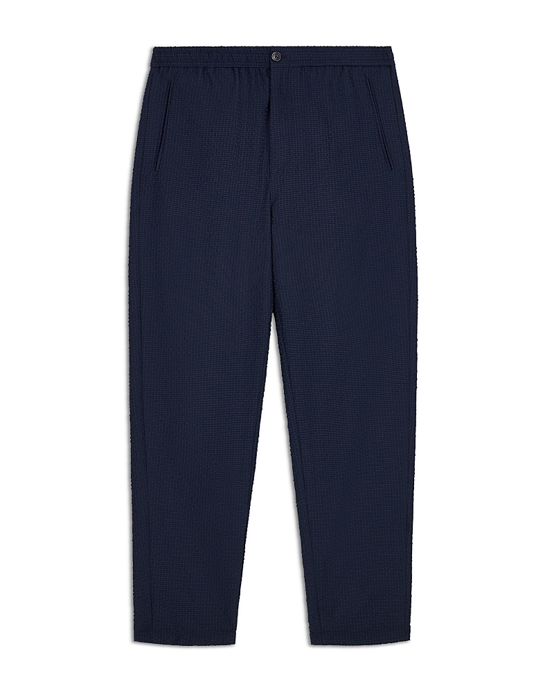 Emporio Armani Icon Techno Seersucker Trousers