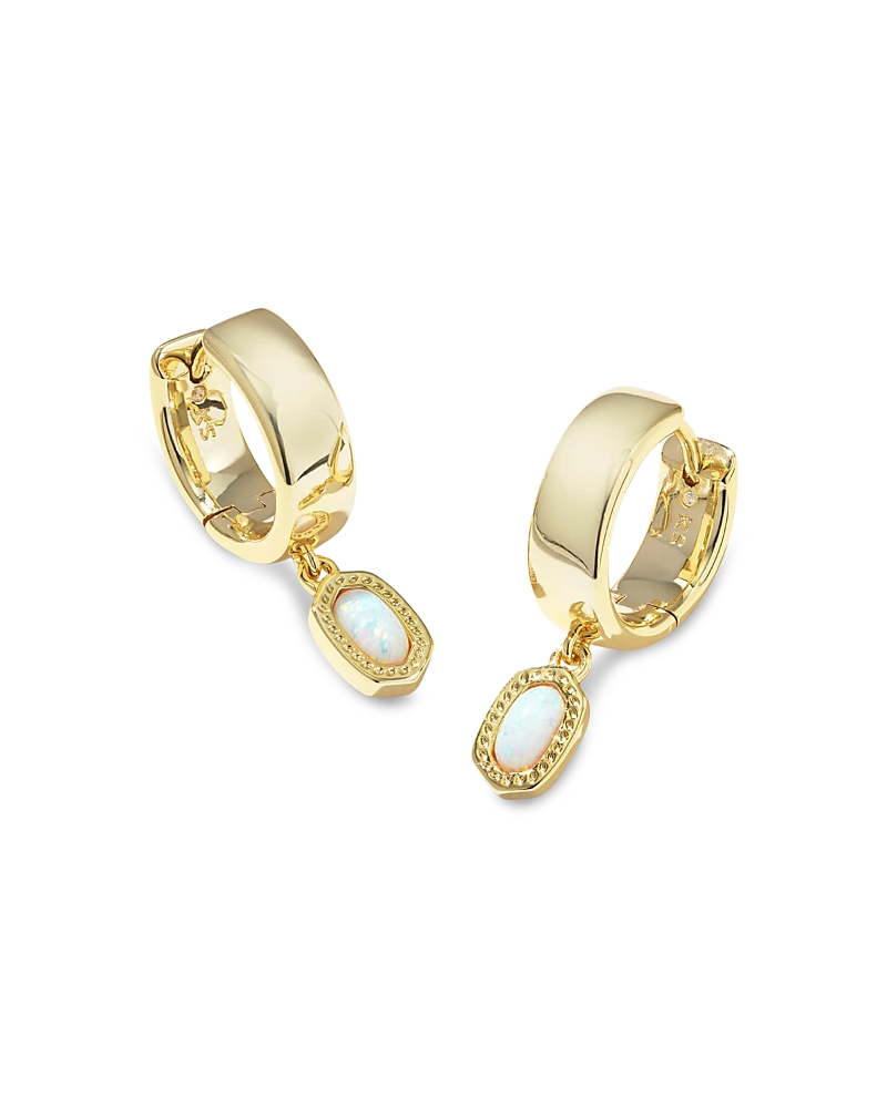 Kendra Scott Mini Ellie Wide Huggie Hoop Earrings