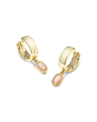 Kendra Scott Mini Ellie Wide Huggie Hoop Earrings
