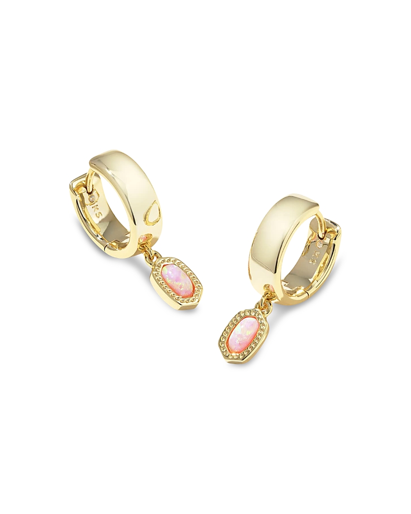 Kendra Scott Mini Ellie Wide Huggie Hoop Earrings