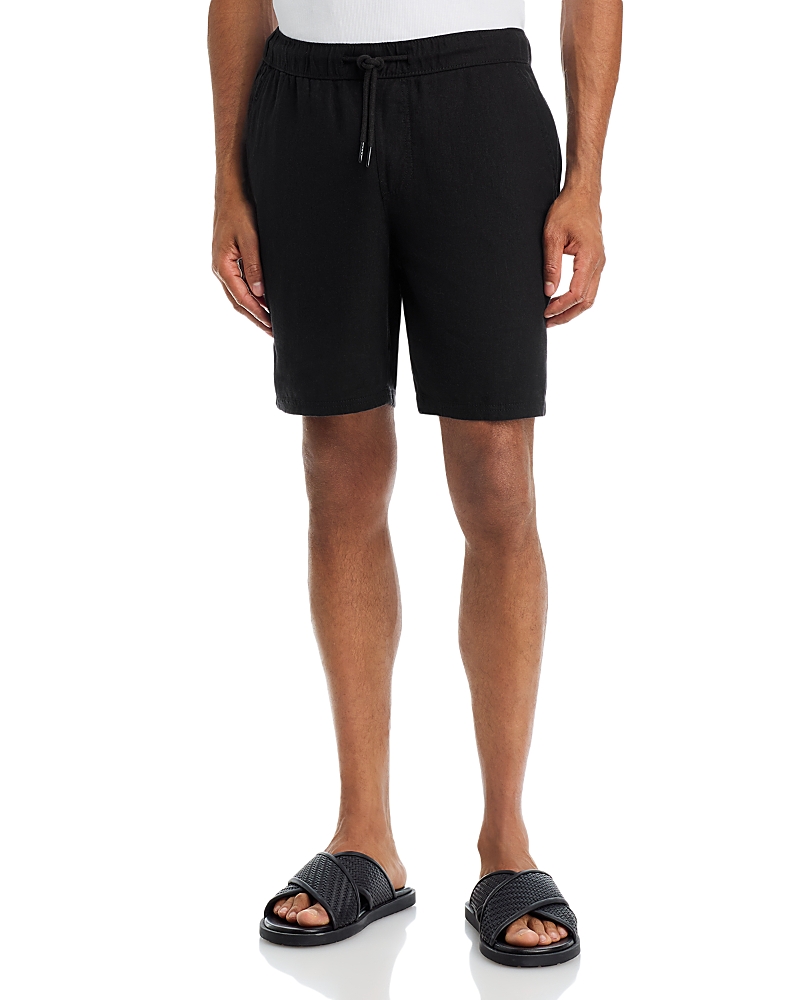 Solid Solid! Linen Drawcord Shorts - Exclusive