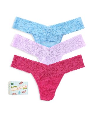 Hanky Panky Matchbox Low Rise Thong, Pack of 3