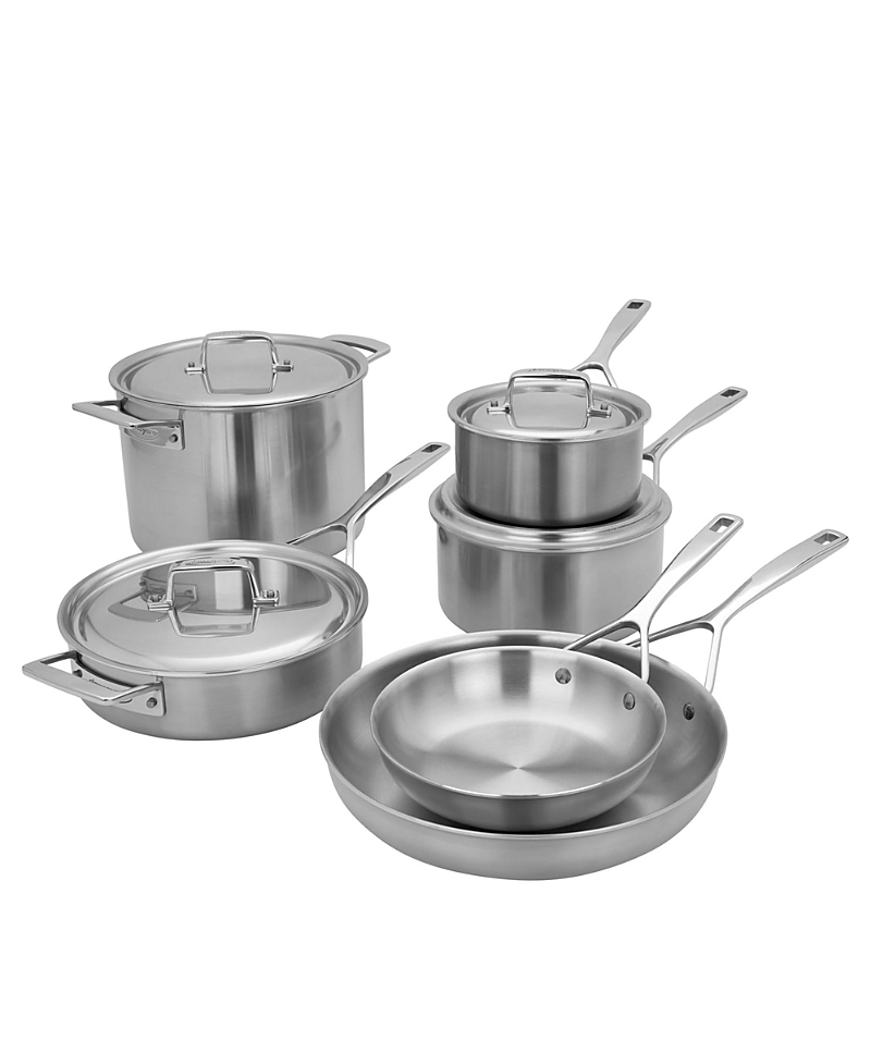 Demeyere Essential 5 Stainless Steel Cookware, Set of 10