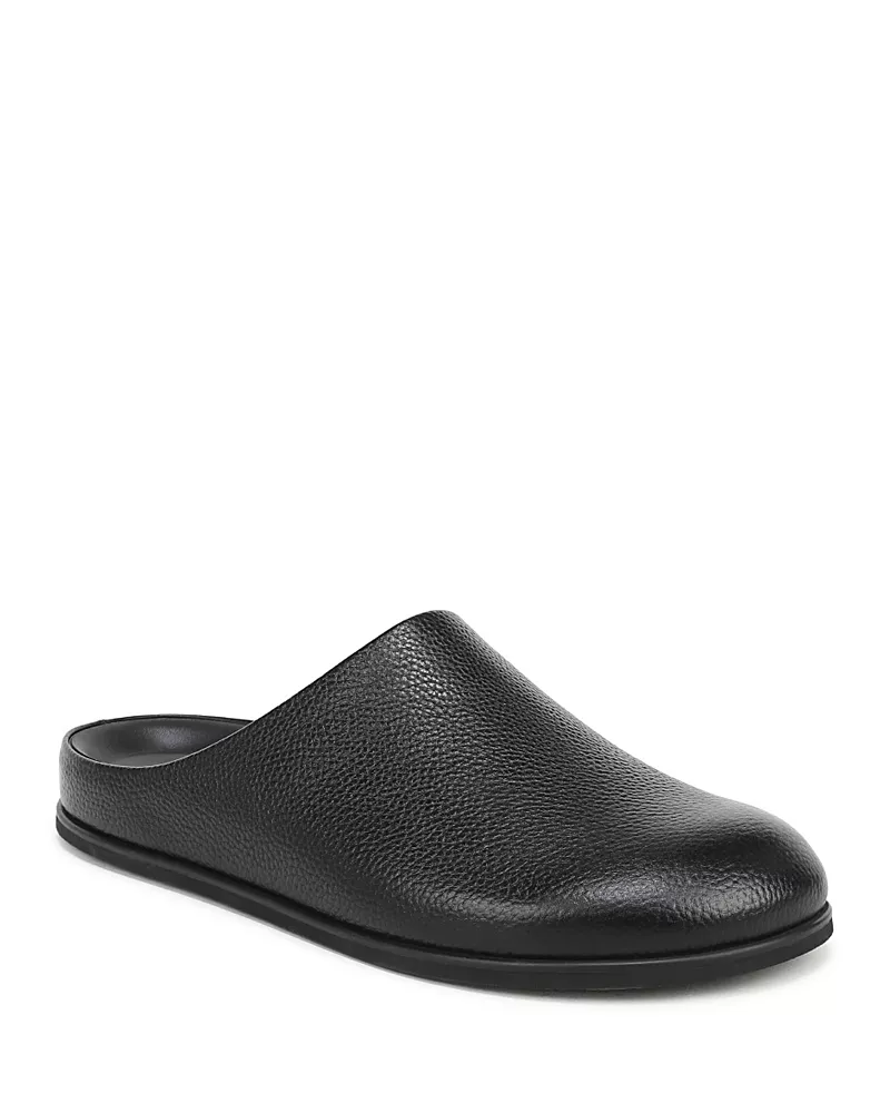 Vince Men's Leo Leather Mule Clog