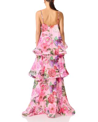 elliatt tilly tiered maxi dress in pink It Girl, Tilly Soft satin tiers, a dreamy pink hue, and effortless charm  from day to night. The Tilly Tiered Maxi Dress is your go-to for graceful,  feminine style