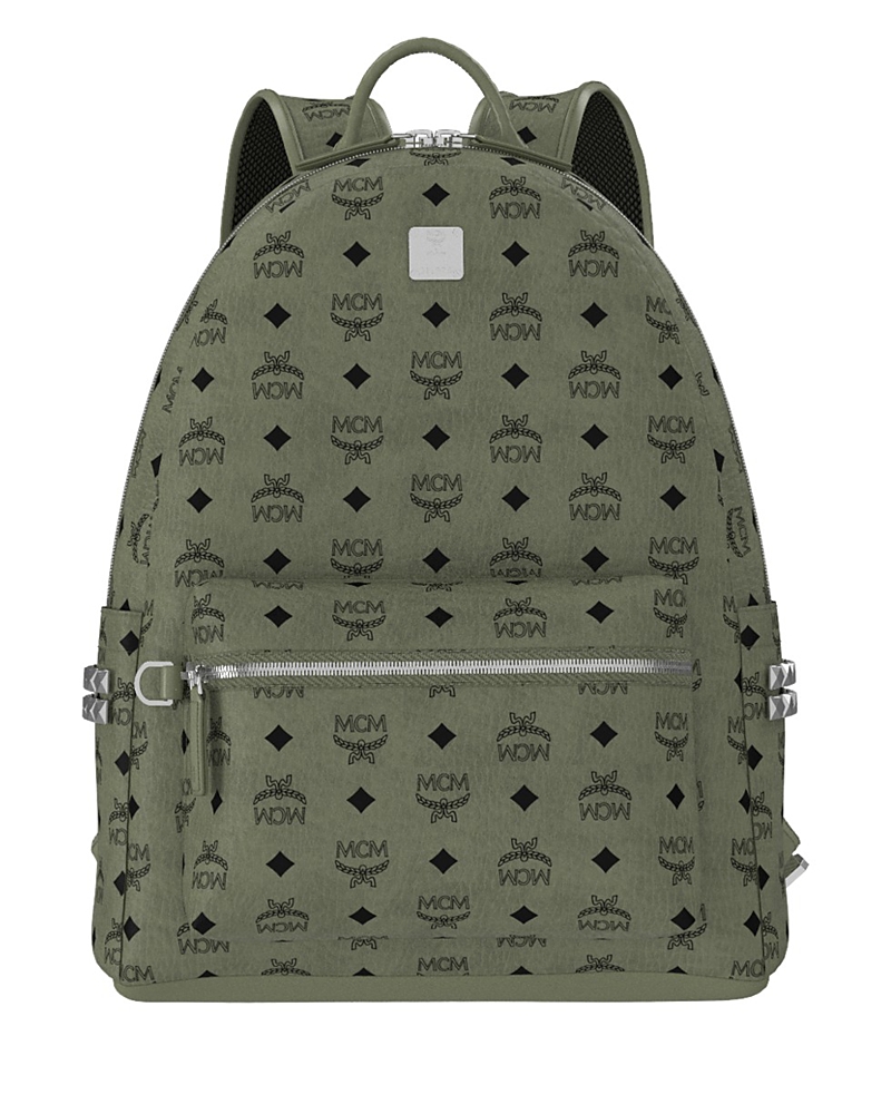 Mcm Stark Vi Logo Pattern Backpack · OS
