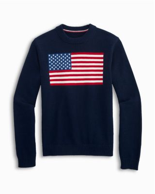 Boys' American Flag Crewneck Sweater - Little Kid, Big Kid