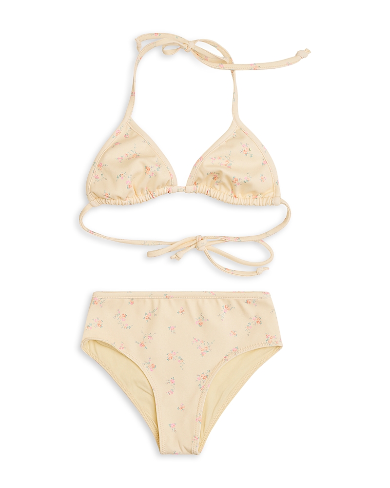 LoveShackFancy Girls' Finnie Two Piece Swimsuit - Little Kid