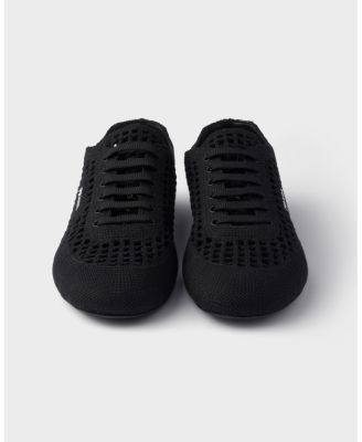 Prada Women's Collapse Crochet Laced Sneakers | Bloomingdale's Shoes