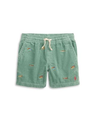 Boys' Polo Prepster Embroidered Corduroy Shorts - Little Kid