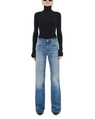 Flora Mid Rise Jeans in Blue Ryder - thumbnail 2