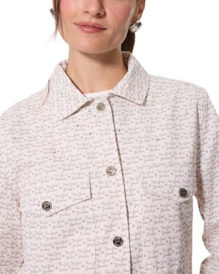Twill Rhinestone Jacket