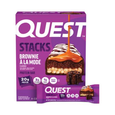 12 Count Brownie A La Mode Stacks Protein Bars