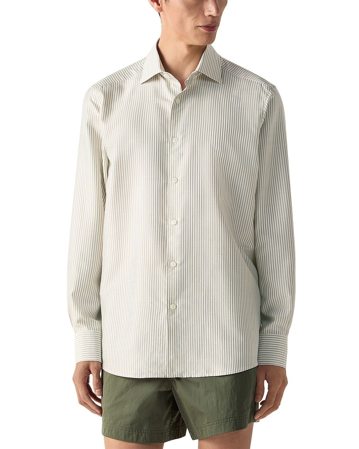 Zegna Silk Dress Shirt