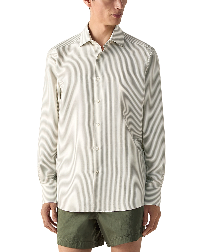 Zegna Silk Dress Shirt