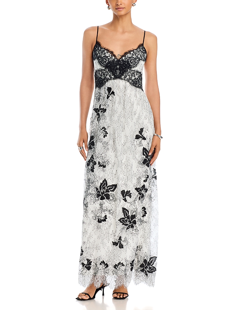 Kobi Halperin Cory Embroidered Lace Dress