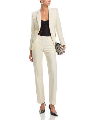 Fine Wool Gabardine Jacket & Fine Wool Gabardine Pants