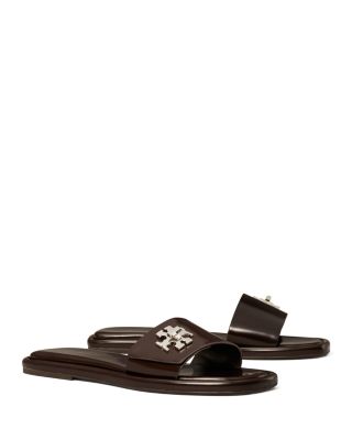 Tory Burch Women's Turnlock Slide Sandals | Bloomingdale's Shoes