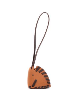 Cheval Tresse Bag Charm Leather