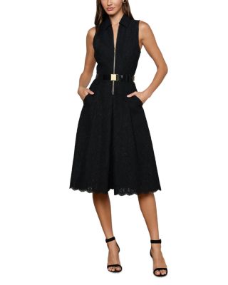 Kylo Lace Belted Shirtdress