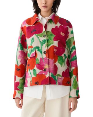 Floral Workwear Jacket