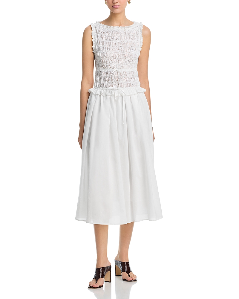 A.ren a. ren Gioia Smocked Dress