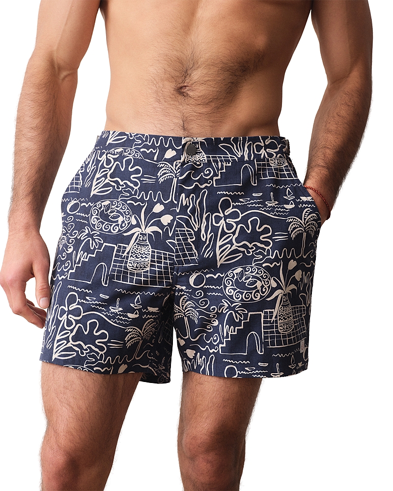 Marine Layer Tailored 5 Swim Trunks