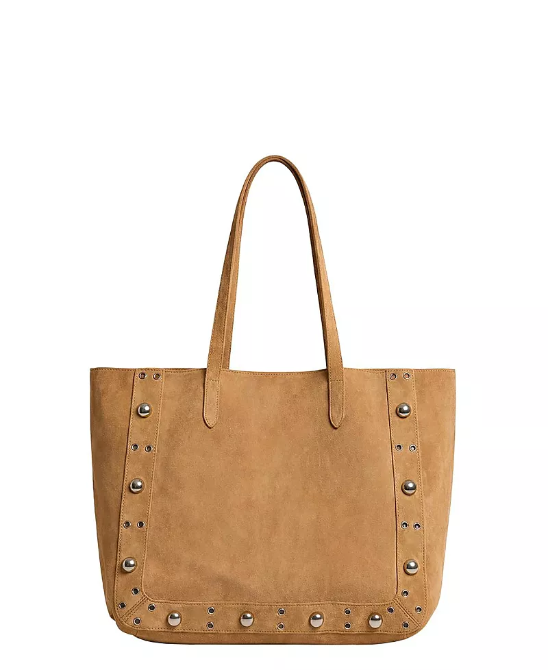 Elle Collection Suede Grommet Tote Bag