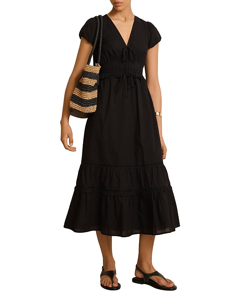 Mint Velvet Women's Cotton Midi Dress